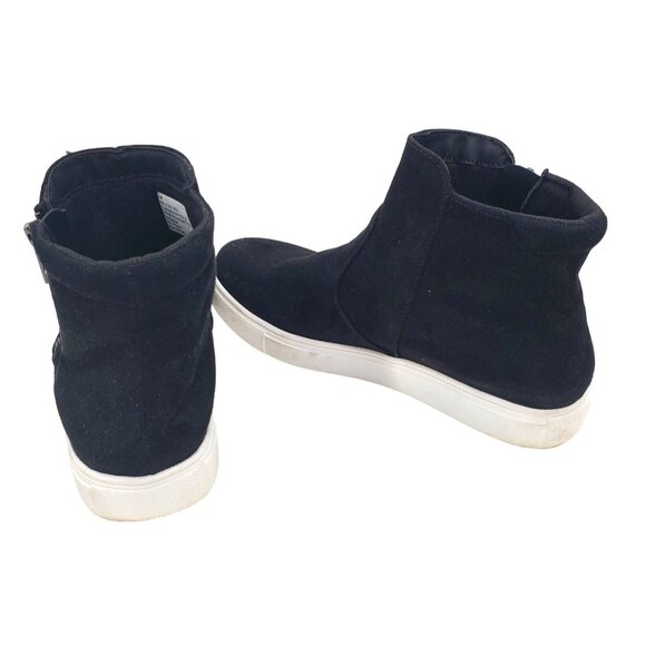 Izod 6.5 Boots Woman Mila Vegan Suede Zip-up Ankle Chukka Sneaker Winter Shoes - Picture 7 of 16